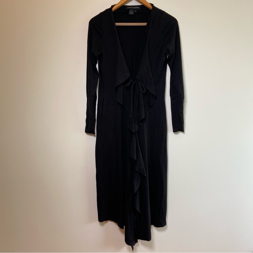 Warrior Within Designs Bamboo Cotton Long Waterfall Cardigan